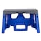 Cosco Cosco 8.46 in. H X 14.02 in. W X 9.84 in. D 300 lb. capacity 1 step Plastic Folding Step Stool 11-903-BGR4 - alternate 4